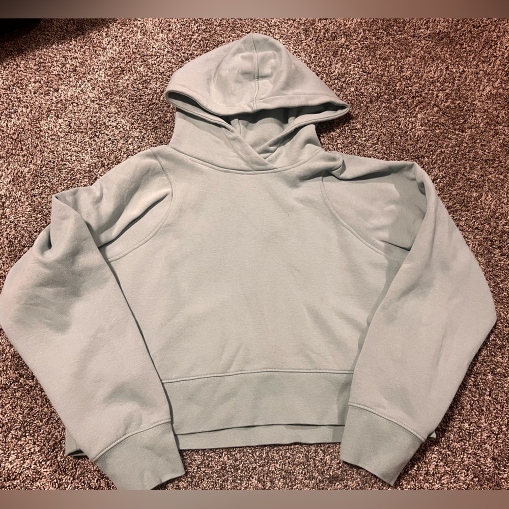 Lululemon Loungeful Cropped Hoodie Sz 8